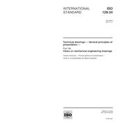 ISO 128-34:2001, Technical drawings -- General principles of presentation -- Part 34: Views on mechanical engineering drawings