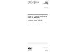 ISO 13397-2:2005, Dentistry - Periodontal curettes, dental scalers and excavators - Part 2: Periodontal curettes of Gr-type