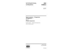 ISO 14300-2:2002, Space systems - Programme management - Part 2: Product assurance