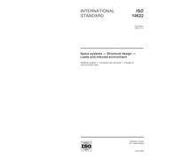 ISO 14622:2000, Space systems -- Structural design -- Loads and induced environment