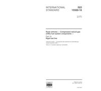 ISO 15500-16:2001, Road vehicles -- Compressed natural gas (CNG) fuel system components -- Part 16: Rigid fuel line