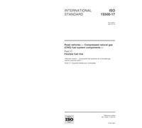 ISO 15500-17:2001, Road vehicles -- Compressed natural gas (CNG) fuel system components -- Part 17: Flexible fuel line