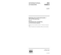 ISO 15686-6:2004, Buildings and constructed assets - Service life planning - Part 6: Procedures for considering environmental impacts