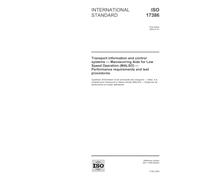 ISO 17386:2004, Transport information and control systems - Manoeuvring Aids for Low Speed Operation (MALSO) - Performance requirements and test procedures
