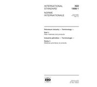 ISO 1998-1:1998, Petroleum industry -- Terminology -- Part 1: Raw materials and products