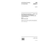 ISO 20683-1:2005, Aircraft ground equipment - Design, test and maintenance for towbarless towing vehicles (TLTV) interfaced with nose-landing gear - Part 1: Main-line aircraft