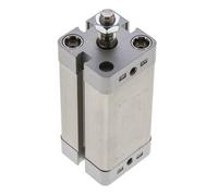 ISO 21287 Vérin Compact à Double Effet 25-50mm - Magnétique - Tige Filetée