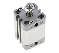 ISO 21287 Vérin Compact à Double Effet 32-25mm - Magnétique - Tige Filetée