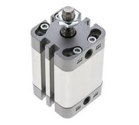 ISO 21287 Vérin Compact à Double Effet 32-30mm - Magnétique - Tige Filetée