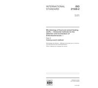 ISO 21528-2:2004, Microbiology of food and animal feeding stuffs - Horizontal methods for the detection and enumeration of Enterobacteriaceae - Part 2: Colony-count method