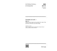 ISO 31-11:1992, Quantities and units -- Part 11: Mathematical signs and symbols for use in the physical sciences and technology