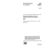 ISO 3506-2:1997, Mechanical properties of corrosion-resistant stainless-steel fasteners - Part 2: Nuts