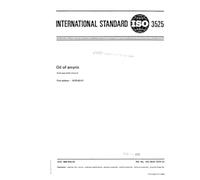 ISO 3525:1979, Oil of amyris