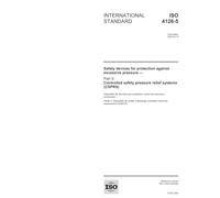 ISO 4126-5:2004, Safety devices for protection against excessive pressure - Part 5: Controlled safety pressure relief systems (CSPRS)