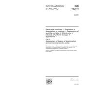 ISO 4628-8:2005, Paints and varnishes - Evaluation of degradation of coatings - Designation of quantity and size of defects, and of intensity of ... of delamination and corrosion around a scribe