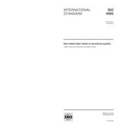 ISO 4995:2001, Hot-rolled steel sheet of structural quality