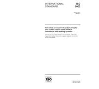 ISO 5002:1999, Hot-rolled and cold-reduced electrolytic zinc-coated carbon steel sheet of commercial and drawing qualities