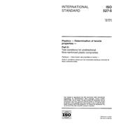 ISO 527-5:1997, Plastics - Determination of tensile properties - Part 5: Test conditions for unidirectional fibre-reinforced plastic composites
