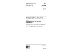 ISO 5660-2:2002, Reaction-to-fire tests - Heat release, smoke production and mass loss rate - Part 2: Smoke production rate (dynamic measurement)