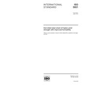 ISO 5951:2001, Hot-rolled steel sheet of higher yield strength with improved formability