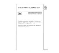 ISO 7120:1987, Petroleum products and lubricants -- Petroleum oils and other fluids -- Determination of rust-preventing characteristics in the presence of water