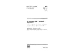 ISO 7201-2:1991, Fire extinguishing media - Halogenated hydrocarbons - Part 2: Code of practice for safe handling and transfer procedures of halon 1211 and halon 1301