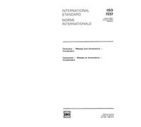 ISO 7237:1993, Caravans - Masses and dimensions - Vocabulary