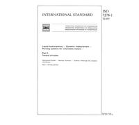 ISO 7278-1:1987, Liquid hydrocarbons -- Dynamic measurement -- Proving systems for volumetric meters -- Part 1: General principles