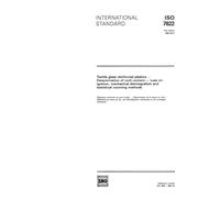 ISO 7822:1990, Textile glass reinforced plastics - Determination of void content - Loss on ignition, mechanical disintegration and statistical counting methods