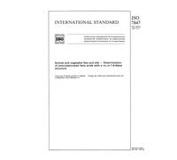 ISO 7847:1987, Animal and vegetable fats and oils -- Determination of polyunsaturated fatty acids with a cis,cis 1,4-diene structure