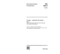 ISO 8253-2:1992, Acoustics - Audiometric test methods - Part 2: Sound field audiometry with pure tone and narrow-band test signals