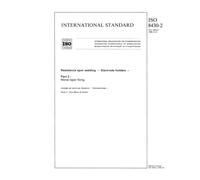 ISO 8430-2:1988, Resistance spot welding - Electrode holders - Part 2: Morse taper fixing