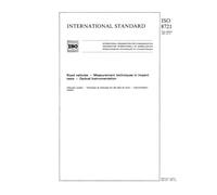 ISO 8721:1987, Road vehicles - Measurement techniques in impact tests - Optical instrumentation