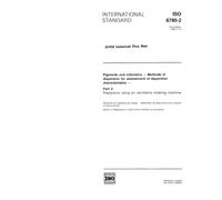 ISO 8780-2:1990, Pigments and extenders - Methods of dispersion for assessment of dispersion characteristics - Part 2: Dispersion using an oscillatory shaking machine