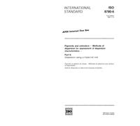ISO 8780-6:1990, Pigments and extenders - Methods of dispersion for assessment of dispersion characteristics - Part 6: Dispersion using a triple-roll mill