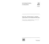 ISO 8846:1990, Small craft -- Electrical devices -- Protection against ignition of surrounding flammable gases