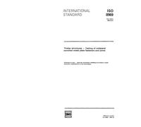 ISO 8969:1990, Timber structures -- Testing of unilateral punched metal plate fasterners and joints