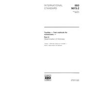 ISO 9073-2:1995, Textiles -- Test methods for nonwovens -- Part 2: Determination of thickness