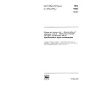 ISO 9233:1991, Cheese and cheese rind -- Determination of natamycin content -- Method by molecular absorption spectrometry and by high-performance liquid chromatography