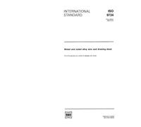 ISO 9724:1992, Nickel and nickel alloy wire and drawing stock