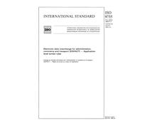ISO 9735:1988, Electronic data interchange for administration, commerce and transport (EDIFACT) -- Application level syntax rules