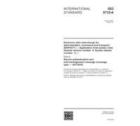 ISO 9735-6:2002, Electronic data interchange for administration, commerce and transport (EDIFACT) - Application level syntax rules (Syntax version ... and acknowledgement message (message ty