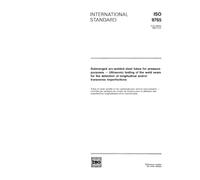 ISO 9765:1990, Submerged arc-welded steel tubes for pressure purposes - Ultrasonic testing of the weld seam for the detection of longitudinal and/or transverse imperfections
