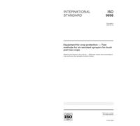 ISO 9898:2000, Equipment for crop protection - Test methods for air-assisted sprayers for bush and tree crops