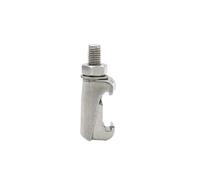 ISO Double griffe Tri pince en acier inoxydable M8 M10 M12, raccord de bride sous vide, rainure de boulon, Type de crochet, vis d'étrier(M12)