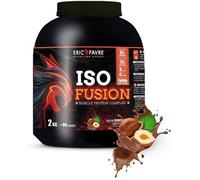 ISO FUSION - 81% de protéines, 9g dEAA dont 4g de BCAA par shaker - Complexe 5 sources - Haute Digestibilité & Absorption - F