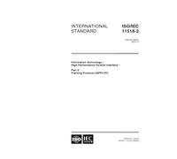 ISO/IEC 11518-2:2000, Information technology -- High-Performance Parallel Interface -- Part 2: Framing Protocol (HIPPI-FP)