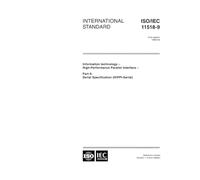 ISO/IEC 11518-9:1999, Information technology -- High-Performance Parallel Interface -- Part 9: Serial specification (HIPPI-Serial)