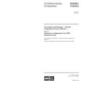 ISO/IEC 11579-3:1999, Information technology -- Private integrated services network -- Part 3: Reference configuration for PINX extension lines