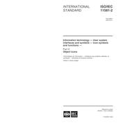 ISO/IEC 11581-2:2000, Information technology - User system interfaces and symbols - Icon symbols and functions - Part 2: Object icons